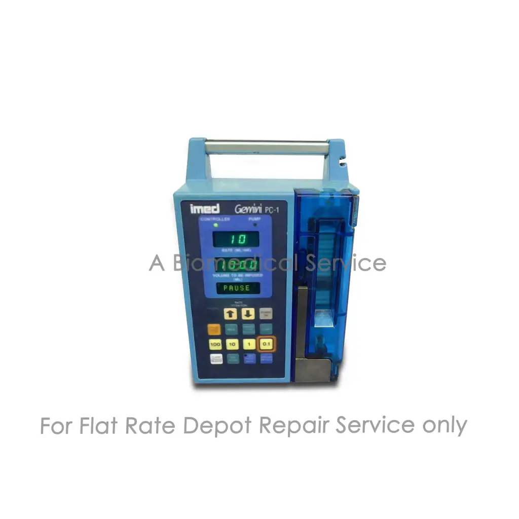 Alaris IMED Gemini PC-1 Repair Service Tier 1 - Surgical