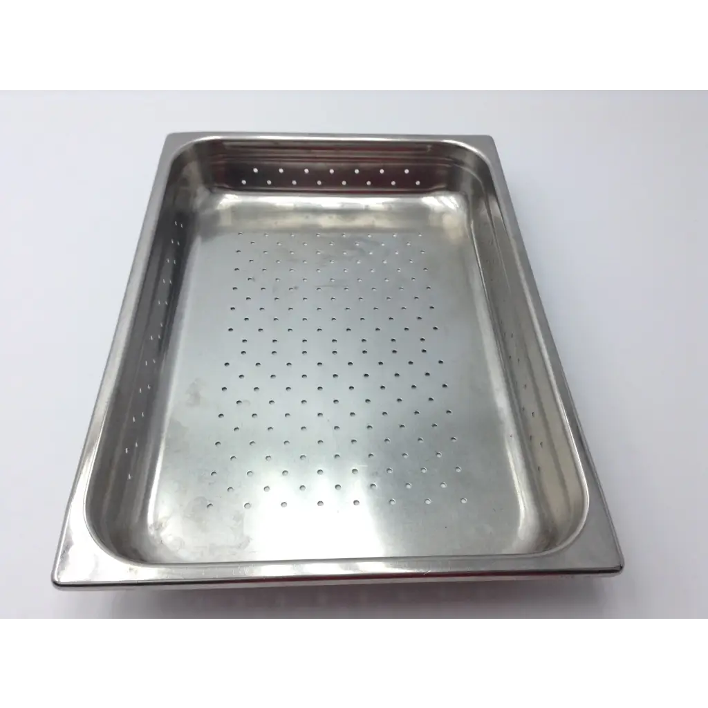 Load image into Gallery viewer, A Biomedical Service Dukal Stainless Steel Perforated Instrument Tray for Catheter Trays 12 1/2 x 10 1/4 x 4 95.00