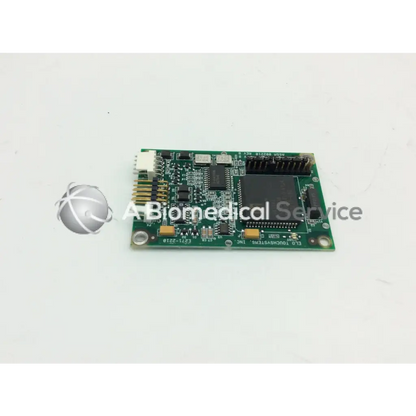 Green rectangular circuit board with black integrated circuits and gold connectors for elo touchsystems e271-2210 panels id174755