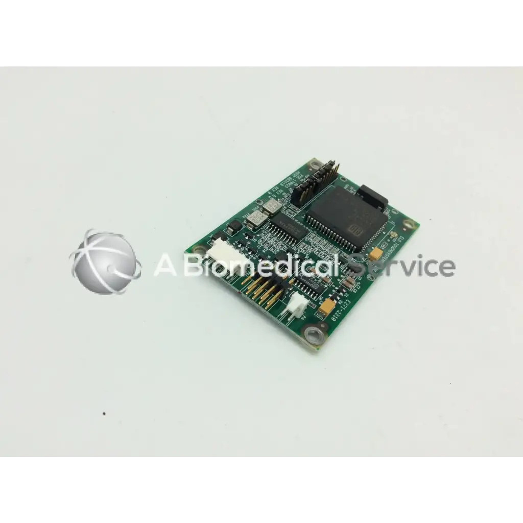 Green printed circuit board with black integrated circuits and silver connectors for elo touchsystems e271-2210 panels id174755