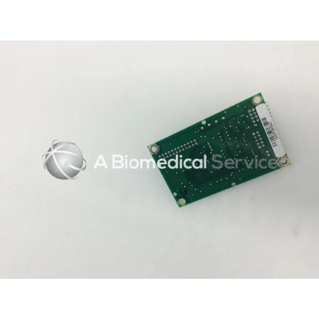 Green rectangular circuit board with silver solder points and white barcode label for elo touchsystems e271-2210 panels id174755