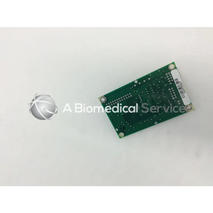 Green rectangular circuit board with silver solder points and white barcode label for elo touchsystems e271-2210 panels id174755