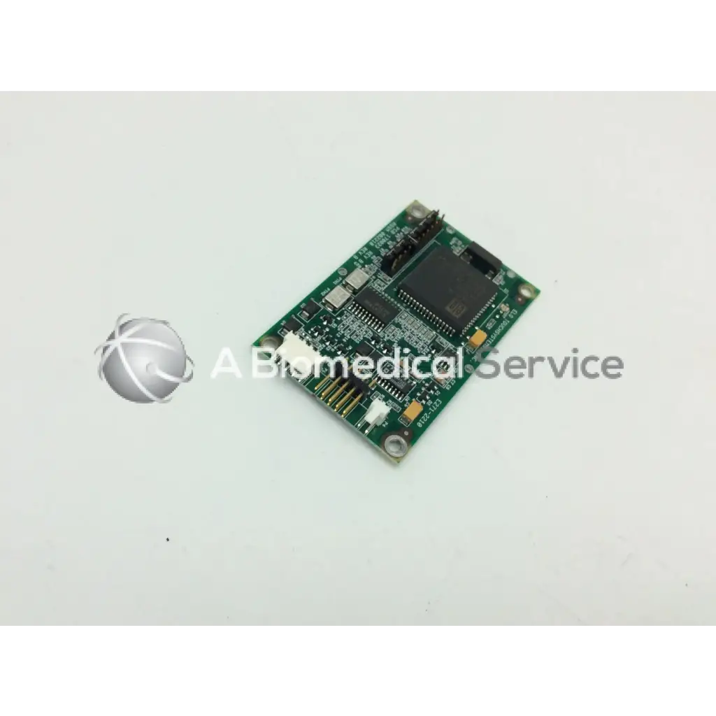 Green rectangular circuit board with black integrated circuits and silver connectors for elo touchsystems e271-2210 panels id174755