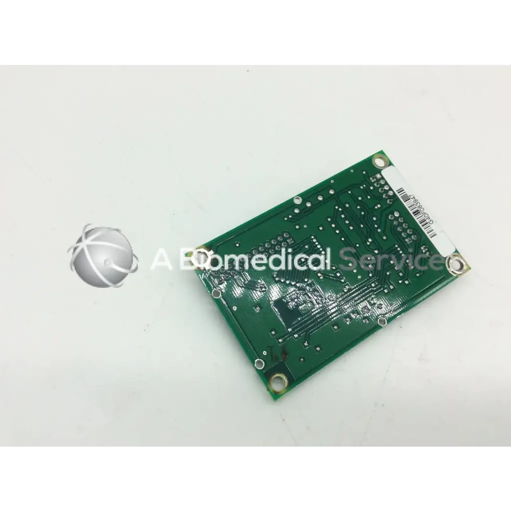 Green rectangular circuit board with silver solder points and white barcode label for elo touchsystems e271-2210 panels id174755
