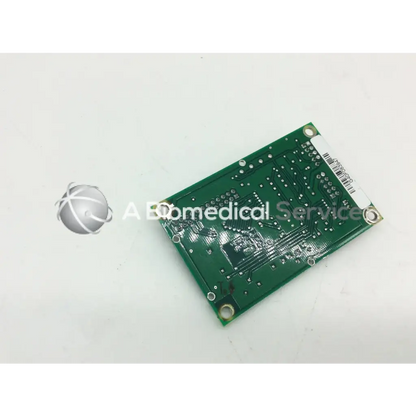 Green rectangular circuit board with silver solder points and white barcode label for elo touchsystems e271-2210 panels id174755