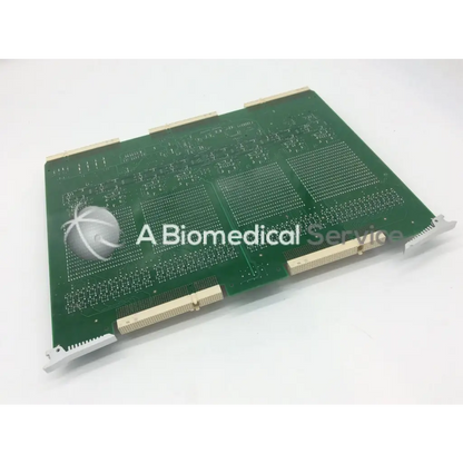 Green rectangular fc200022-01 circuit board with gold connectors and silver solder points for ge vivid 7 tx128 transmitter board