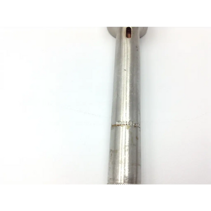 Silver metal rod with textured grip and engraved markings for genesis case sterilization container with zimmer tools