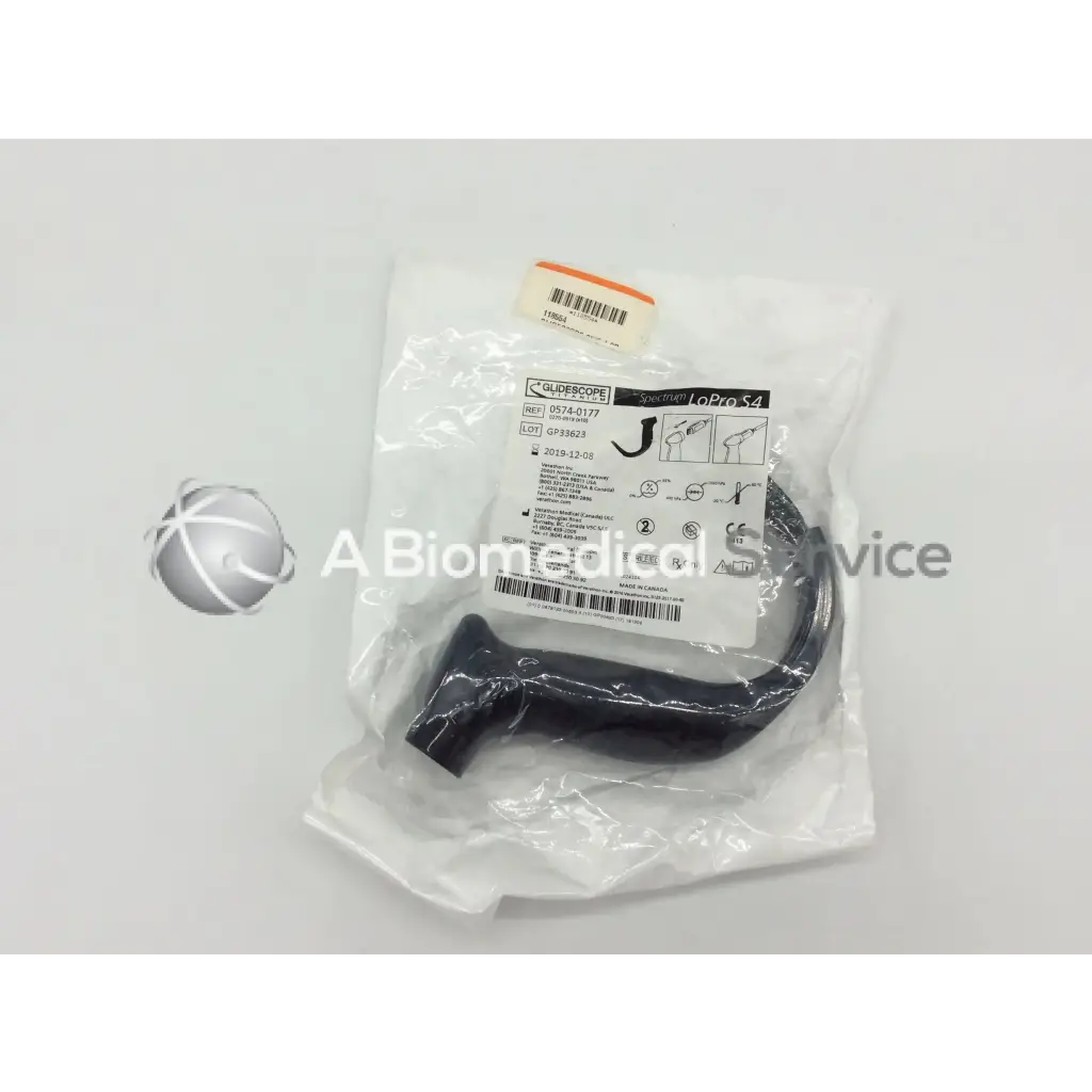 Load image into Gallery viewer, A Biomedical Service GlideScope Spectrum LoPro S4 #0574-0177 Laryngoscope 25.00