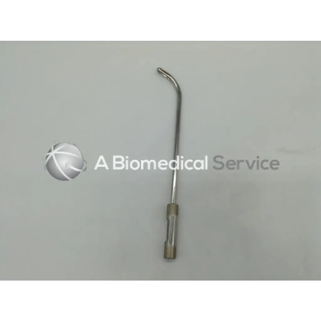 Greenwald U501-24 urethral guide 24fr with polished curved stainless steel and cylindrical handle for medical use