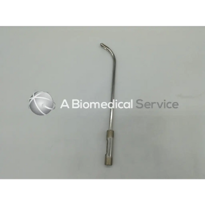 Greenwald U501-24 urethral guide 24fr with polished curved stainless steel and cylindrical handle for medical use