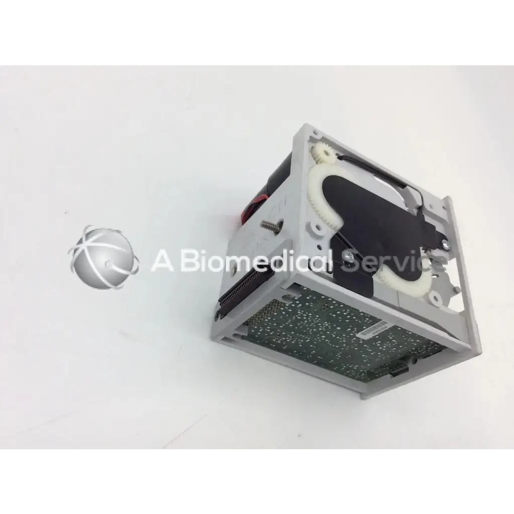 Gray plastic housing with circuit board and mechanical parts of gsi lumonics hot dot recorder module model 600-06008-03