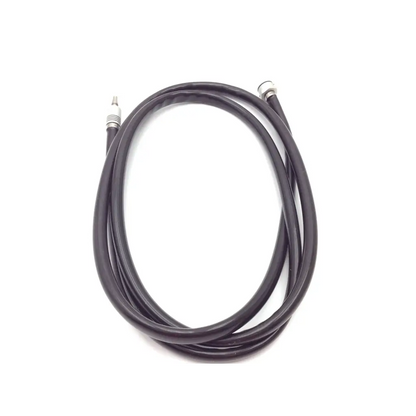 Black rubber-coated cable with metallic connectors for hall 3m maxi driver air surgical power set with maxi-driver ii autoclave case
