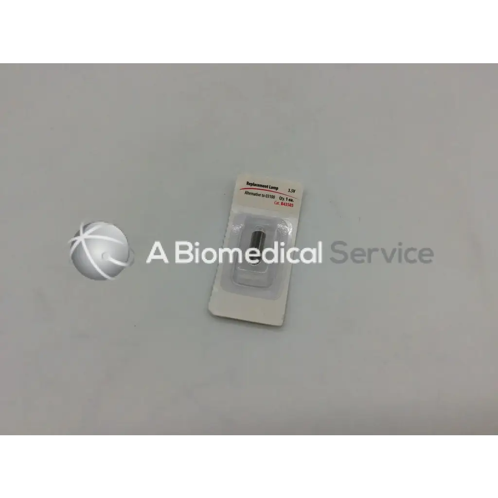 Halogen Replacement Lamp B43505 3.5V - Medical parts