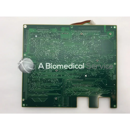 Green rectangular circuit board with silver traces and mounting holes for hamilton medical 15546302 with ad7837arz bbcf1-1 and tl16c550cfn components