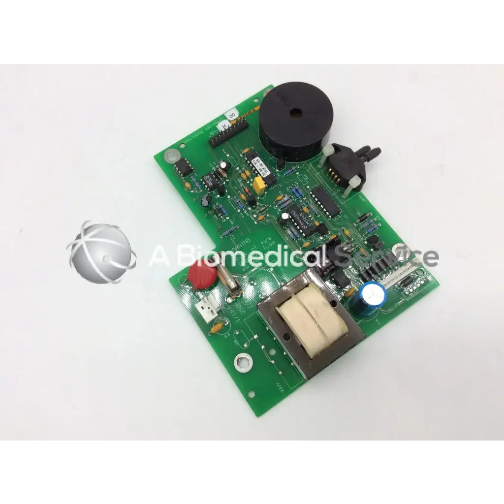Green printed circuit board with speaker push button led and transformer for healthdyne 630-00600-00 power supply parts