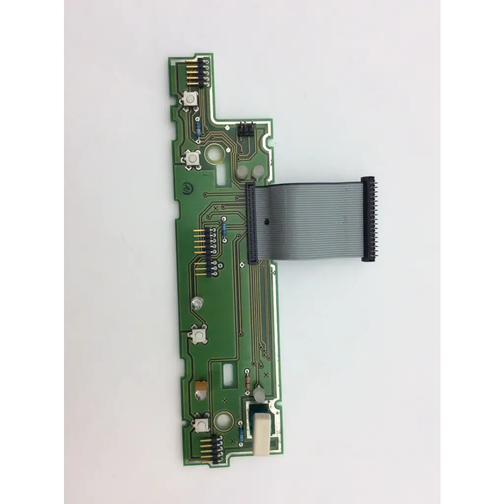 Hoffman & Krippner A32000501 green circuit board with integrated components and flexible ribbon cable connector