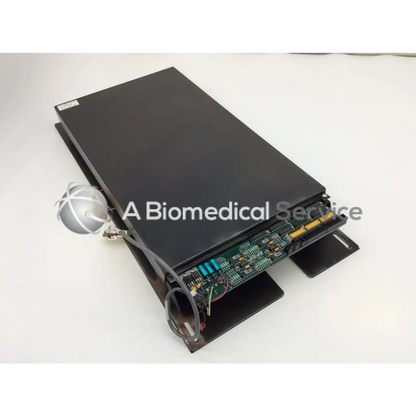 Black rectangular hologic 010-1606 channel detector assembly with visible circuit board and silver spherical component