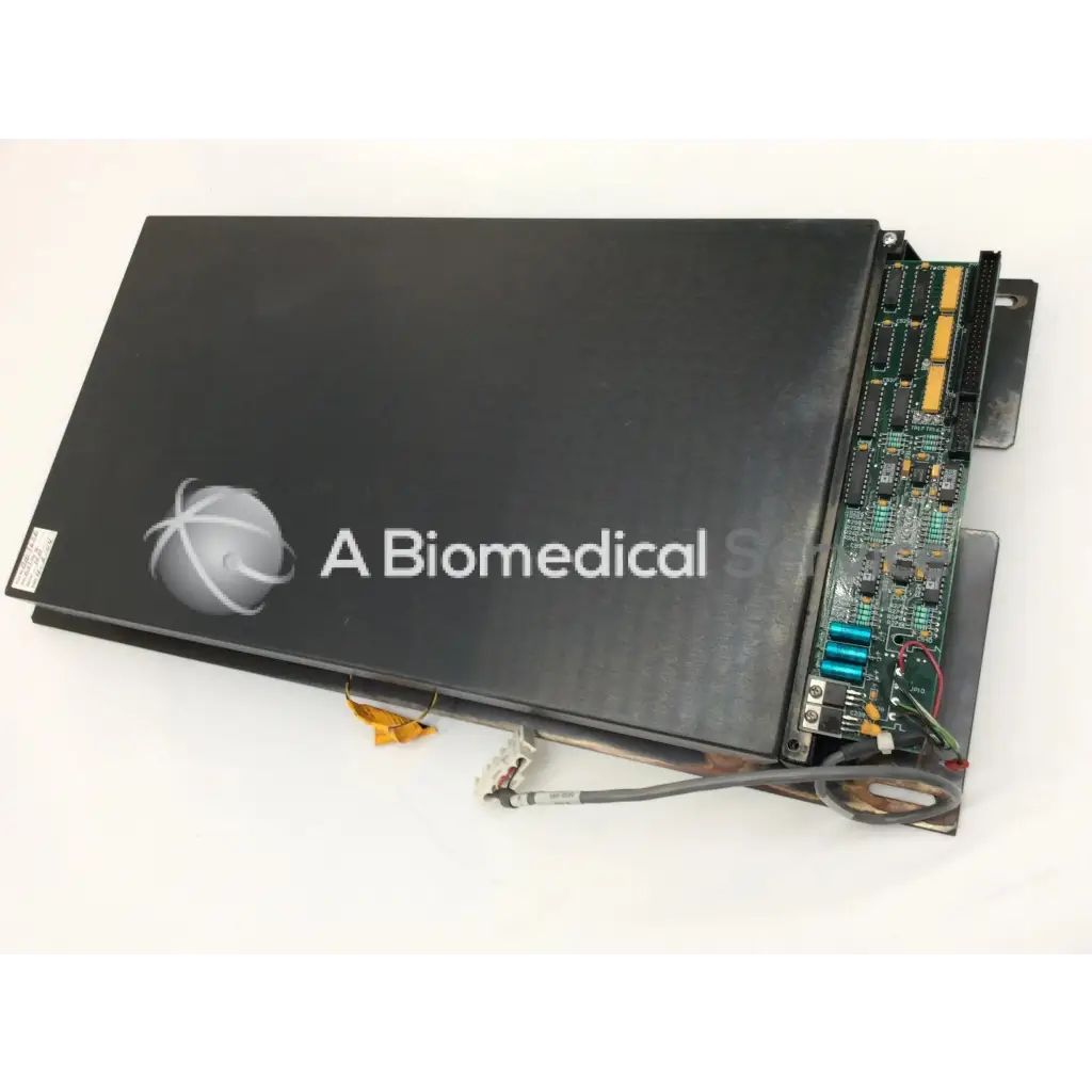 Black rectangular hologic 010-1606 216 channel detector assembly with silver logo and visible circuitry on side panel