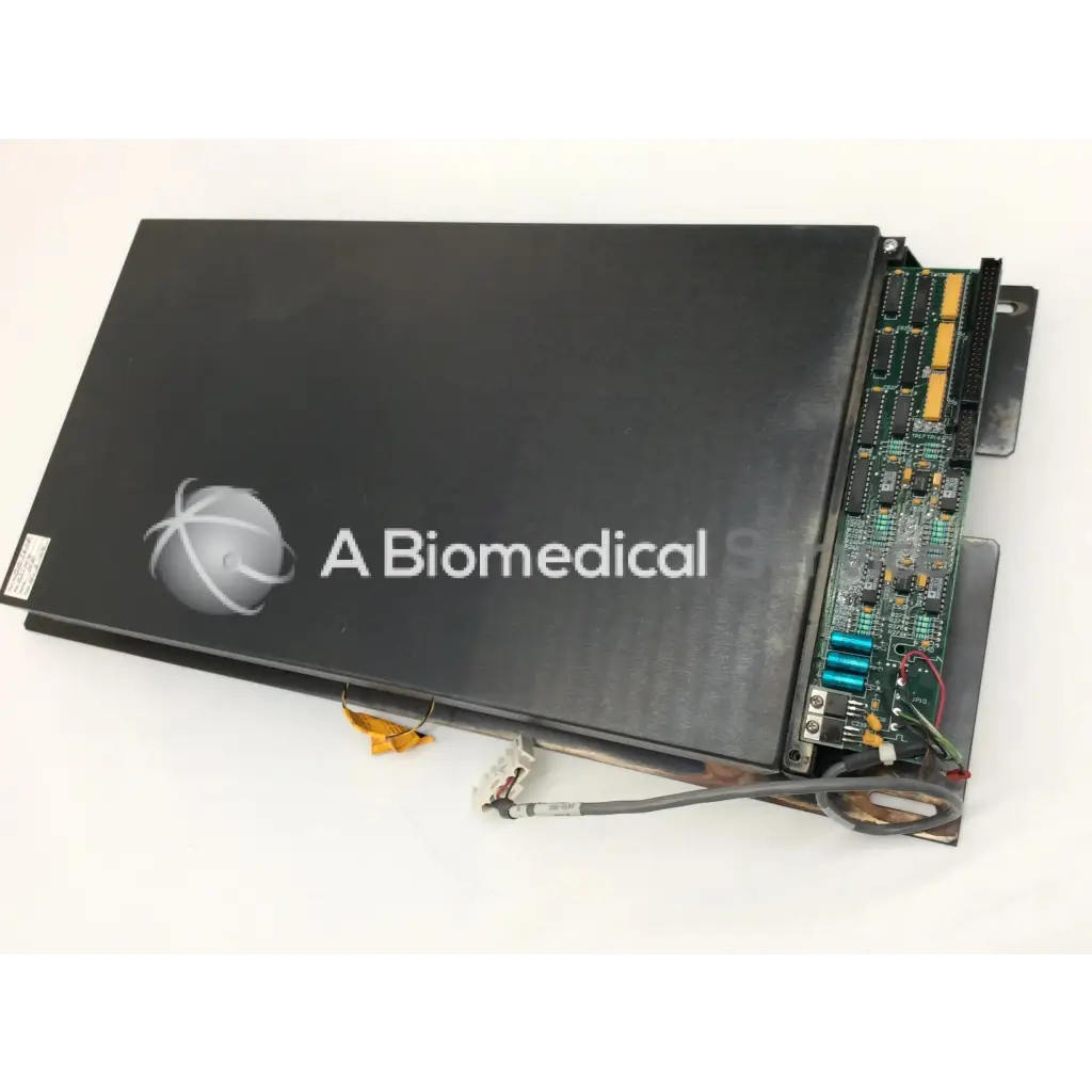 Black rectangular hologic 010-1606 channel detector assembly with silver logo and visible side circuitry detector assembly