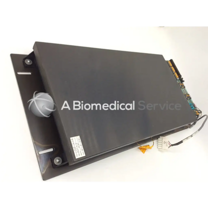 Black rectangular matte medical channel detector assembly panel with visible circuitry and connectors for hologic 010-1606