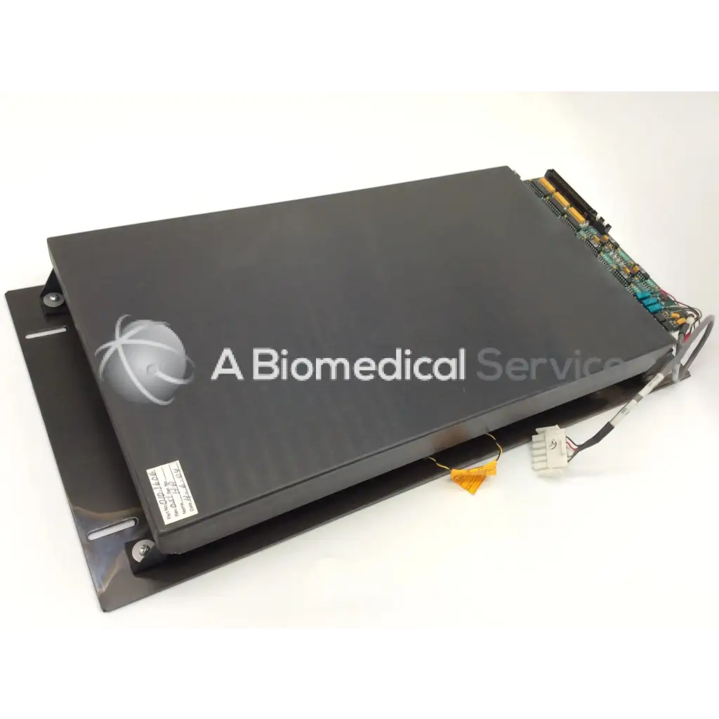 Black rectangular hologic 010-1606 216 channel detector assembly with matte finish showing circuitry and connectors