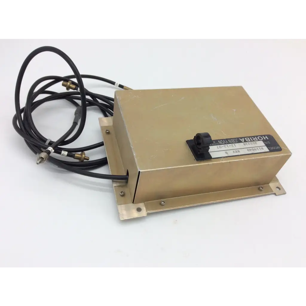 Horiba Spectrometer B119849 REV. B A Biomedical Service