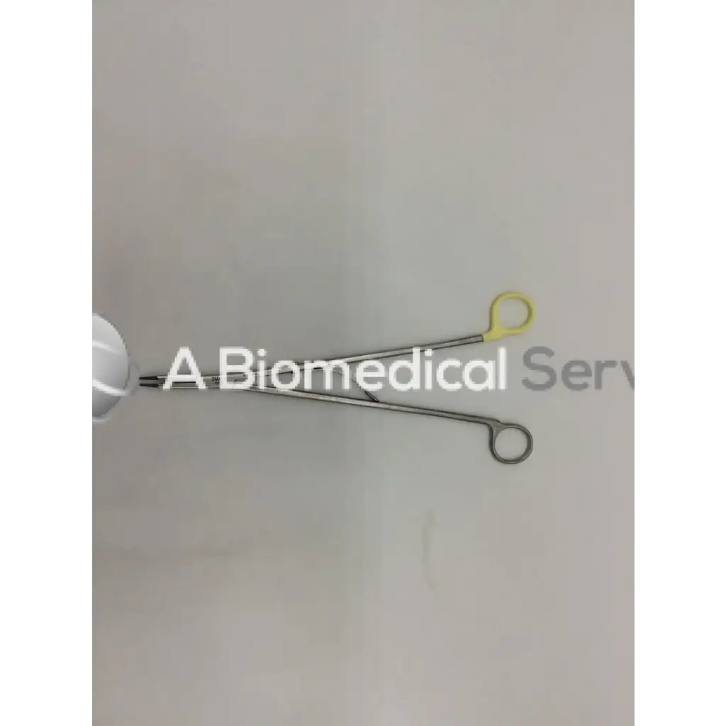 Stainless steel Horizon 137111 open ligating clip appliers small with yellow and black handles for precise clipping