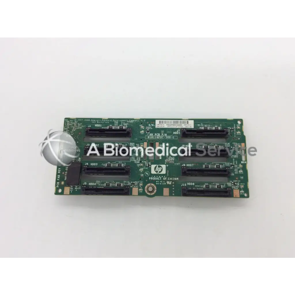 Hp 507690-001 451283-001 DL380 G6 G7 Server 8 Bay 2.5” SAS