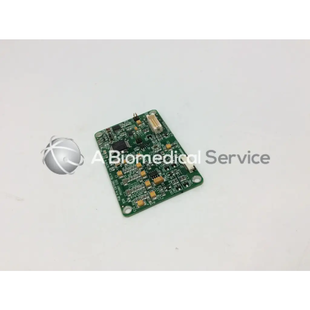 Green rectangular circuit board with electronic components and gold connectors for elo et1515l-auaa-1-r hp-g touch
