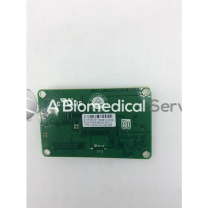 Green rectangular electronic circuit board with printed labels for hp elo et1515l-auaa-1-r hp-g touch product