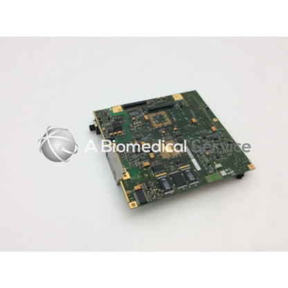 Hp m3046-66502 a3951-17599 green patient monitor circuit board with gold-plated connectors and electronic components