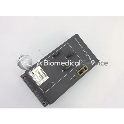 Black rectangular inmotion 307340-000 pump speed controller with three toggle switches and beige connector port