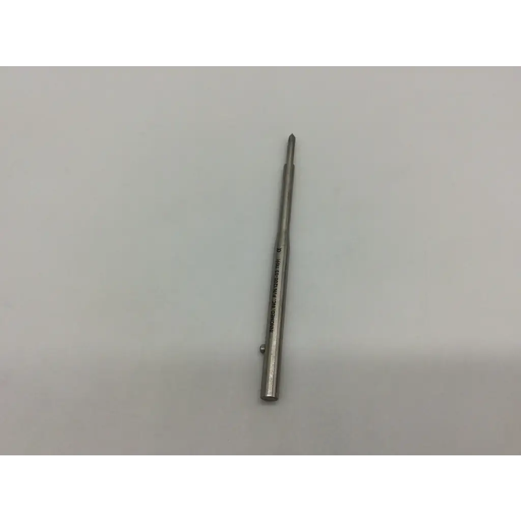 Innomed 1200-03 acetabular exposure pin silver metallic screwdriver with slender cylindrical shaft and pointed tip for exposure pin use