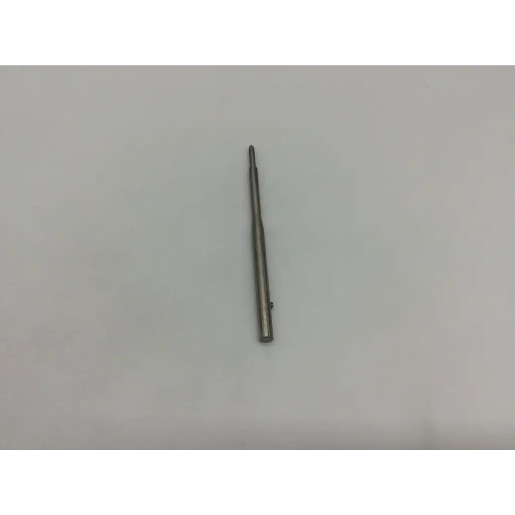 Slender metallic innomed 1200-03 acetabular exposure pin with polished silver finish and pointed tip for acetabular exposure