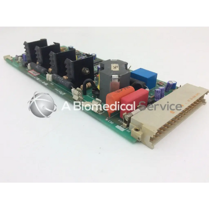 Instem 2065555g rev j hmk9048 board with green pcb black heat sinks red blue capacitors and beige connector
