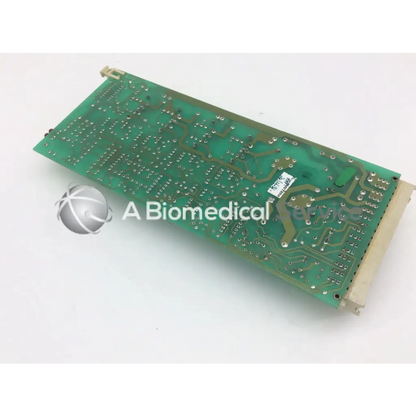 Green rectangular instem 2065555g rev j hmk9048 board with silver soldered components and beige edge connectors