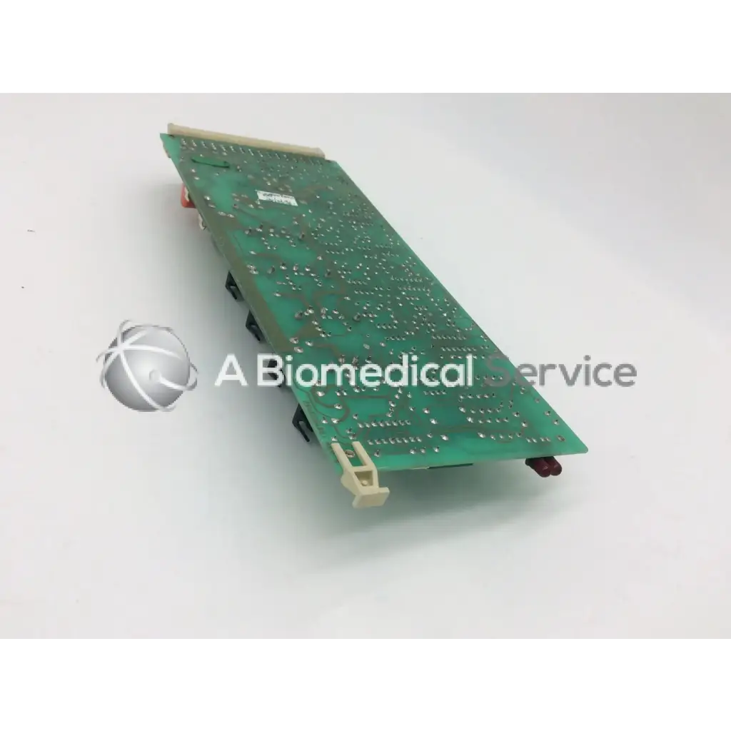 Instem 2065555g rev j hmk9048 green circuit board with silver solder points and beige plastic connectors hmk9048 board