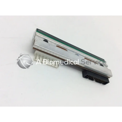 Silver medical printer ribbon with green stripe and black connector for intermec pm4i pf4i pf4ci thermal printhead
