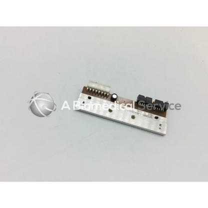 Silver-colored rectangular thermal printhead circuit board with black connectors for intermec pm4i pf4i pf4ci printers