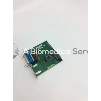 Intermec 1-971041-001 green parallel port i/o board with blue and black connectors bbcf1-5 electronic components