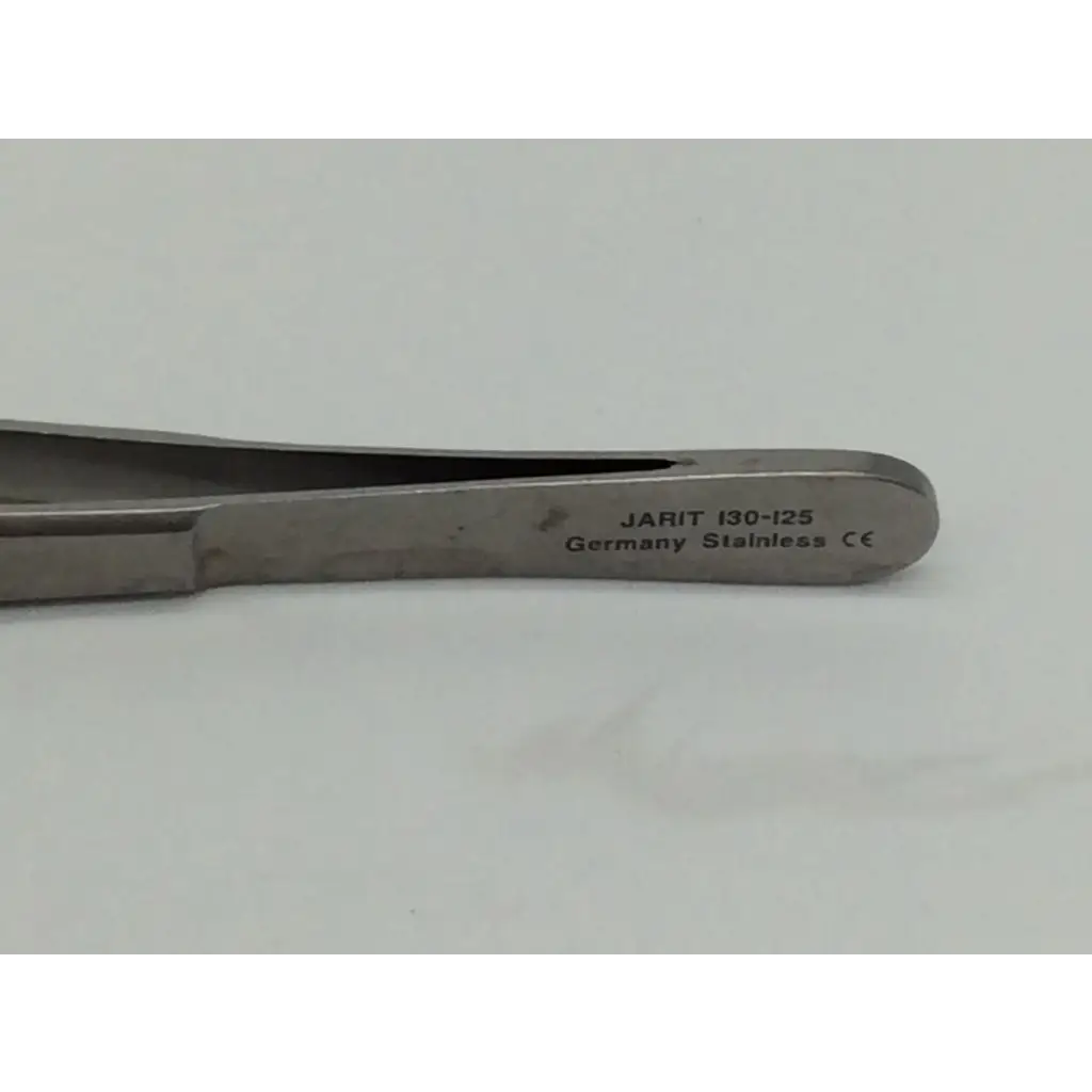 Silver stainless steel jarit 130-125 thumb forceps from germany ideal for precise surgical use with forceps ad5-314 121322sm