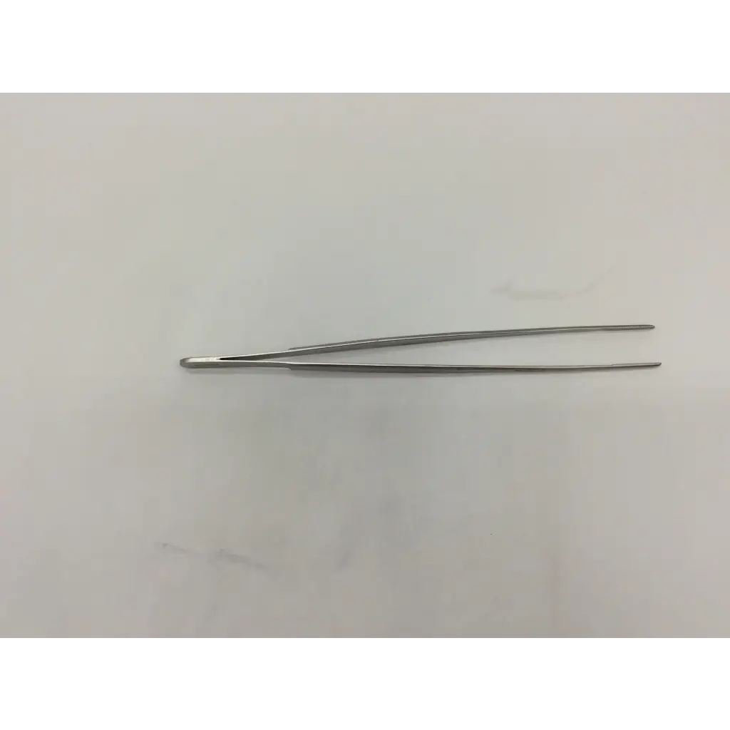 Silver jarit 130-125 thumb forceps with polished metallic finish and fine pointed tips for precision use thumb forceps ad5-314