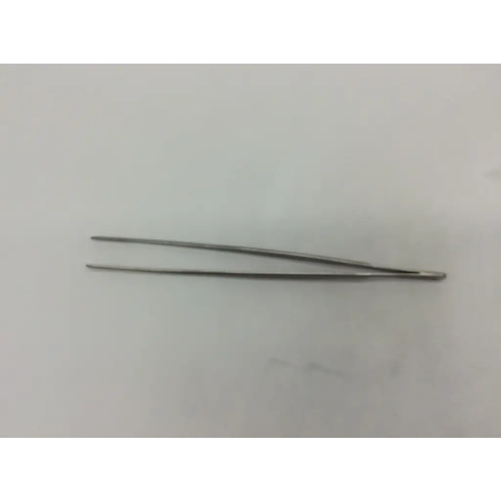 Jarit 130-125 thumb forceps ad5-314 slender metallic silver thumb forceps with fine tips made of polished steel