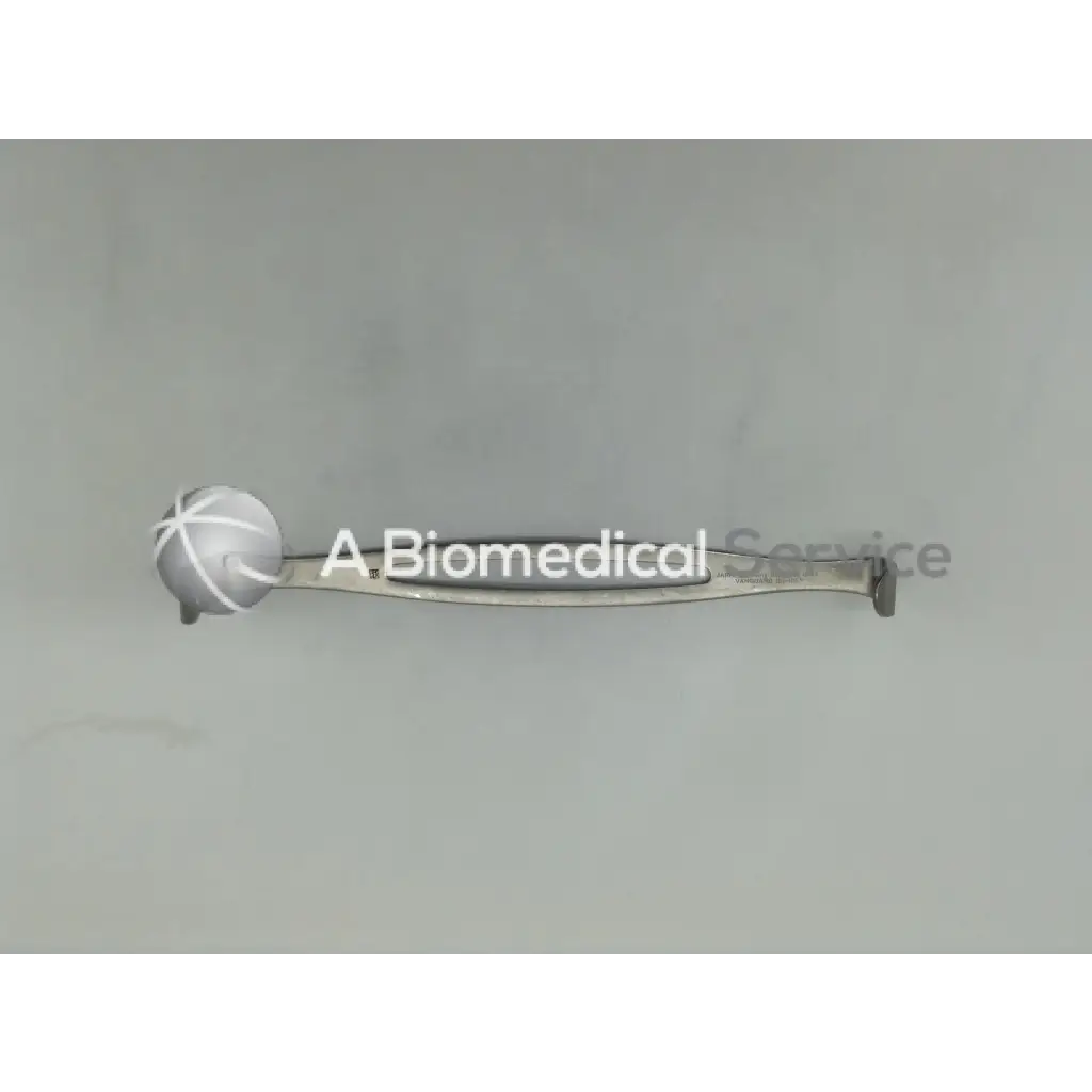 Silver-toned jarit 199-105 army retractors double ended with spherical cross-hatched head and slender metal handle