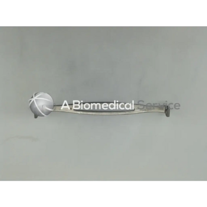 Silver-toned jarit 199-105 army retractors double ended with spherical cross-hatched head and slender metal handle
