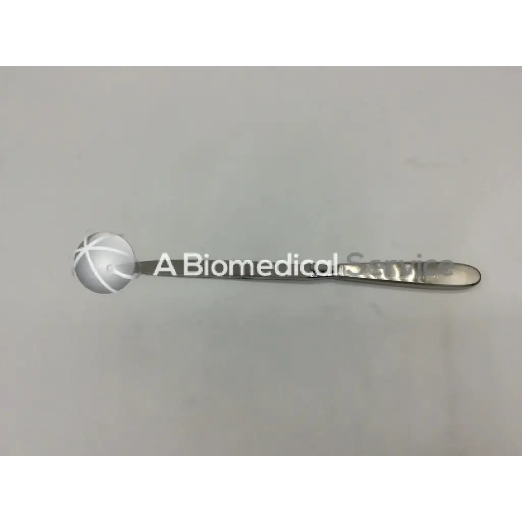 Silver surgical amputation knife jarit 225-412 with rounded textured head and smooth handle for precise cutting