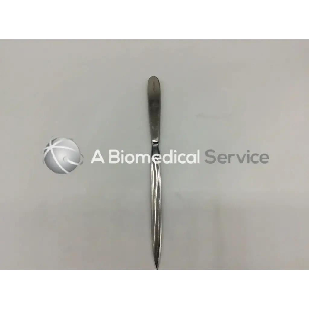 Jarit 225-412 amputation knife with a sleek stainless steel slender blade and textured handle for precision use