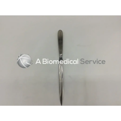 Jarit 225-412 amputation knife with a sleek stainless steel slender blade and textured handle for precision use