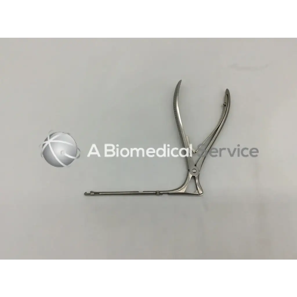 Jarit 440-350 mckenty rotatable punch stainless surgical retractor with 90 degree angle stainless curved arms and straight handle