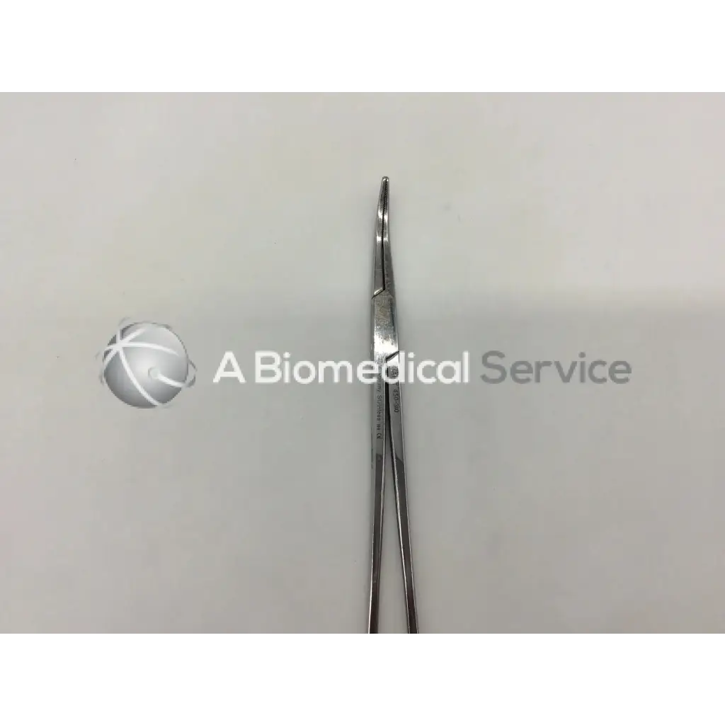Jarit 450-310 schnidt tonsil forceps half curved stainless steel with pointed tips and polished finish for precision use